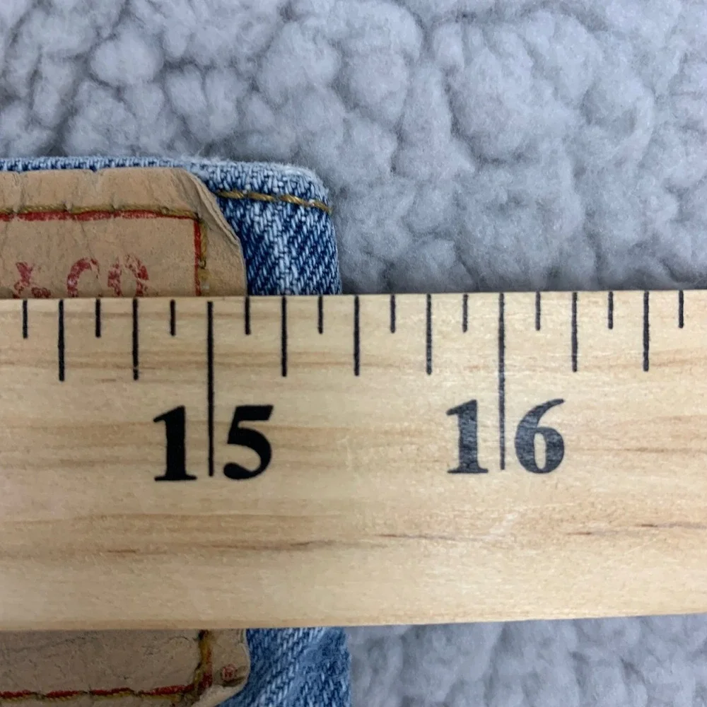 Levi's 515 Jeans Womens 10 Medium Blue Denim Bootcut Mid Rise 515-0217 - Picture 7 of 8